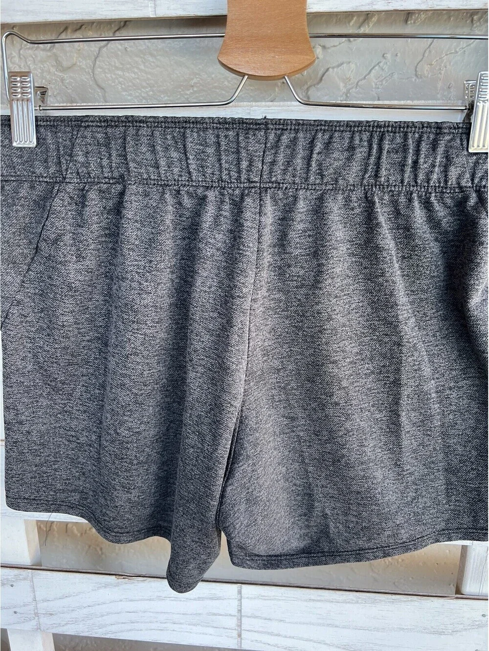 Nike Women's XS Shorts  Gray/Black Heather Training Workout.